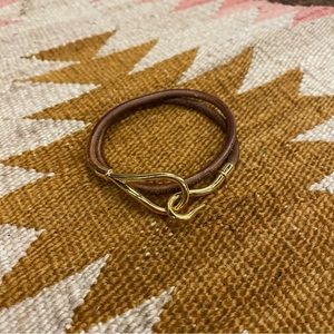 Hermes Jumbo Double Wrap Bracelet